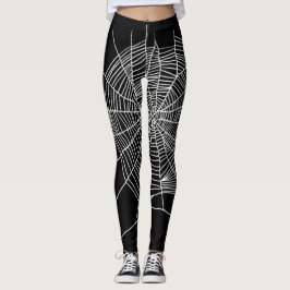 Halloween Spindelnät Leggings