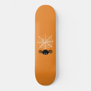 Halloween-Spindelnät Mini Skateboard Bräda 18,5 Cm