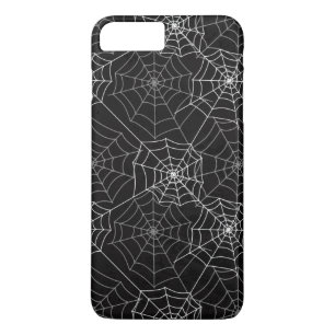 Halloween Spindelnät Mönster Telefonväska