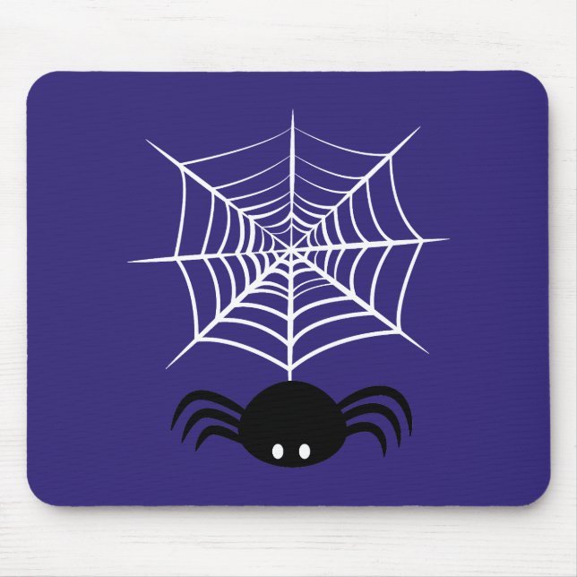 Halloween spindelnät  musmatta (Framsidan)