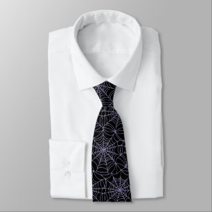 Halloween Spindelnät Necktie Slips