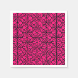 Halloween-Spindelnät på Rosa Pappersservett