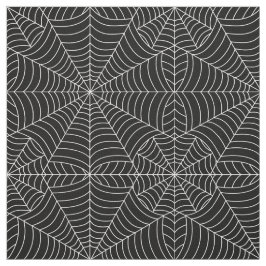 Halloween spindelnät på svart tyg