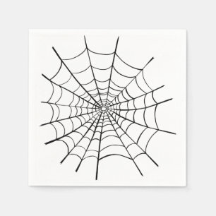 Halloween-Spindelnät Pappersservett