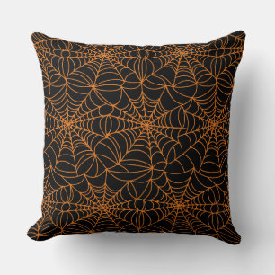 Halloween Spindelnät Pillow Kudde
