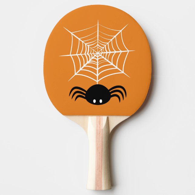 Halloween-Spindelnät Pingisracket (Framsidan)