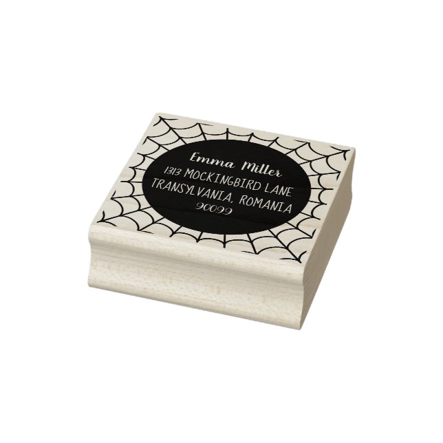 Halloween-Spindelnät Stämpel (Stämpel)