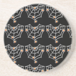 Halloween-Spindelnät Underlägg (svart)