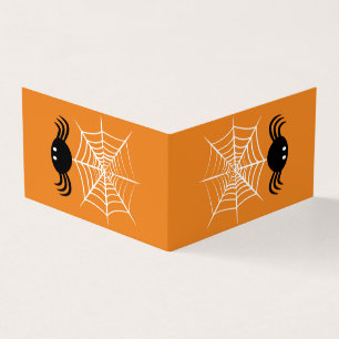 Halloween-Spindelnät Visitkort