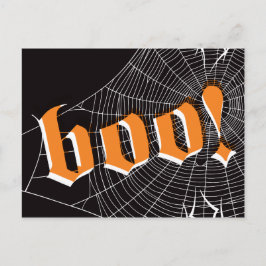 Halloween-Spindelnätets vykort