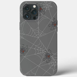 Halloween spinders webben och pumpor