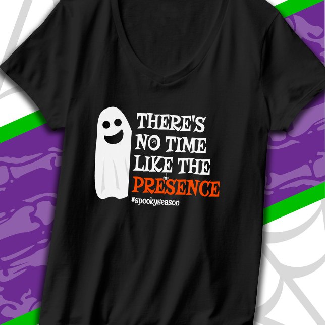 Halloween Spirit Lycklig Ghost Funny Halloween T Shirt (Skapare uppladdad)