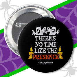 Halloween Spirit Scary Spöken Funny Halloween Knapp