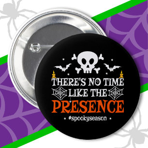 Halloween Spirit Skull Crossbone Funny Halloween Knapp
