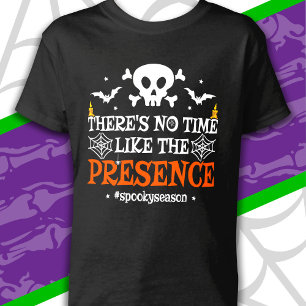 Halloween Spirit Skull Crossbone Funny Halloween T Shirt