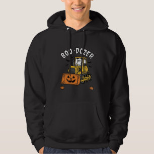Halloween Spök Boo Dozer Rolig Bulldozer_1 Hoodie