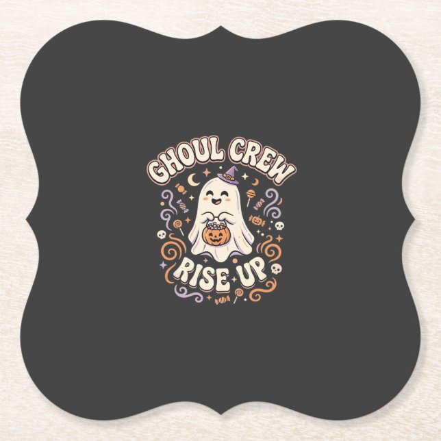 Halloween spök Ghoul Squad Underlägg Papper (Framsida)