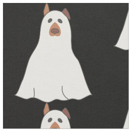 halloween-spökäcklig hund söt tyg