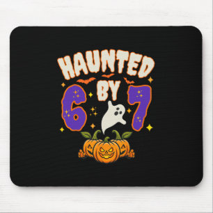 Halloween Spökar 67 Nummer 67 Sex Sju Meme Roligt Musmatta