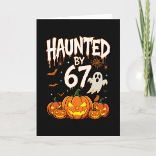 Halloween Spökar 67 Sex Sju Meme 1 (7)  Kort