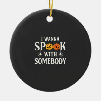 Halloween Spökar Någon Pumpa Spindel SVG Julgransprydnad Keramik