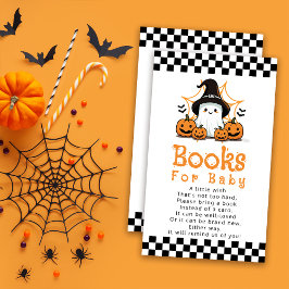 Halloween-spökbabyfestböcker för bebisar tilläggskort