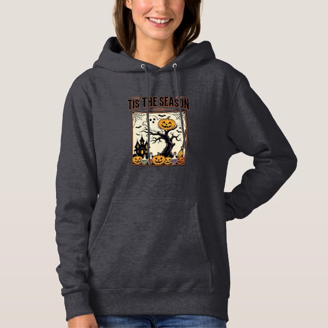 Halloween Spöke Är Årstiden För Spökhus_1 T Shirt (Framsida)