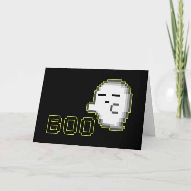 HALLOWEEN SPÖKE - BOO 2 KORT (Framsida)