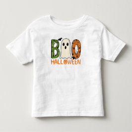 Halloween Spöke Boo Barn T Shirt