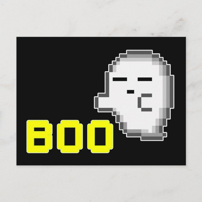 HALLoween-spöke - BU Vykort (Framsida)