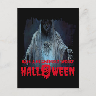 Halloween-spöke fängslande fraser vykort