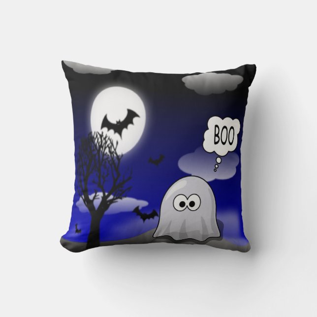 Halloween spöke kudde (Framsida)