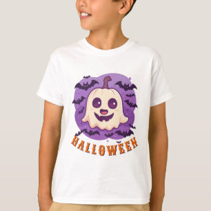 🎃 Halloween-spöke med pumpar lurendrejeri T Shirt