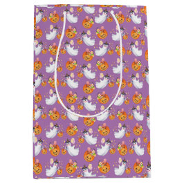 Halloween-spöke och godis, sömlös mönster-inslagi