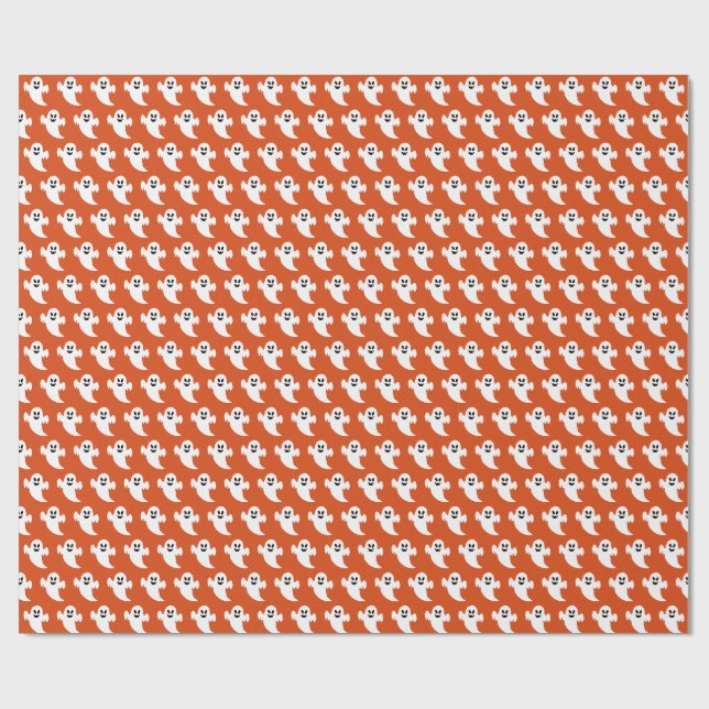 Halloween-spöke Presentpapper (Platt)