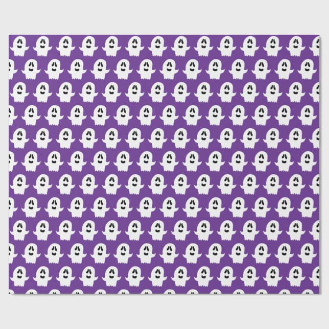 Halloween-spöke Presentpapper (Platt)