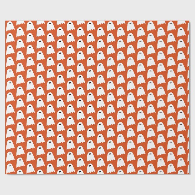 Halloween-spöke Presentpapper (Platt)