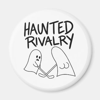 Halloween Spöke Skräckfylld Upphettad Rivalitet Magnet