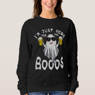 Halloween-spöke som är här för Bucken Sprit Bi T Shirt