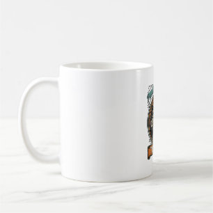 Halloween-spöke Stolt medlem Boo Crew Vintage Roli Kaffemugg