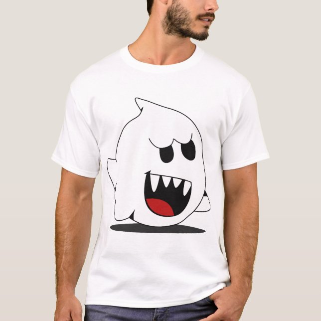 halloween spöke t shirt (Framsida)