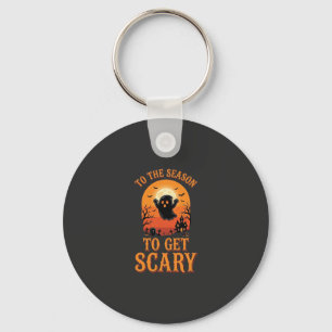 Halloween-spöke till säsongen för att bli läskig_1 nyckelring