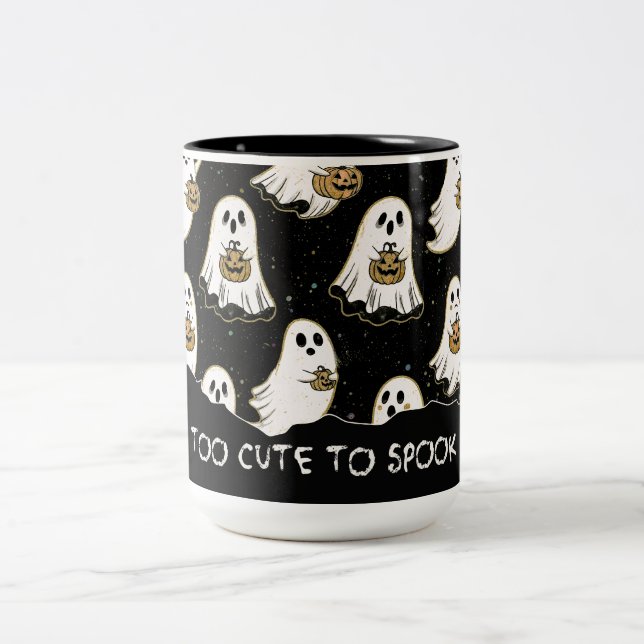 Halloween-spöke Två-Tonad Mugg (Center)