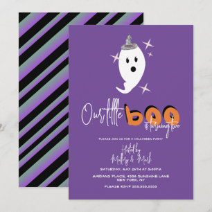 Halloween-spöke Vår lilla Boo-inbjudan Inbjudningar