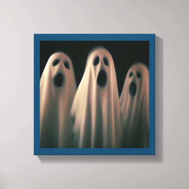 Halloween - Spöken 4 Canvastryck (Framsida)