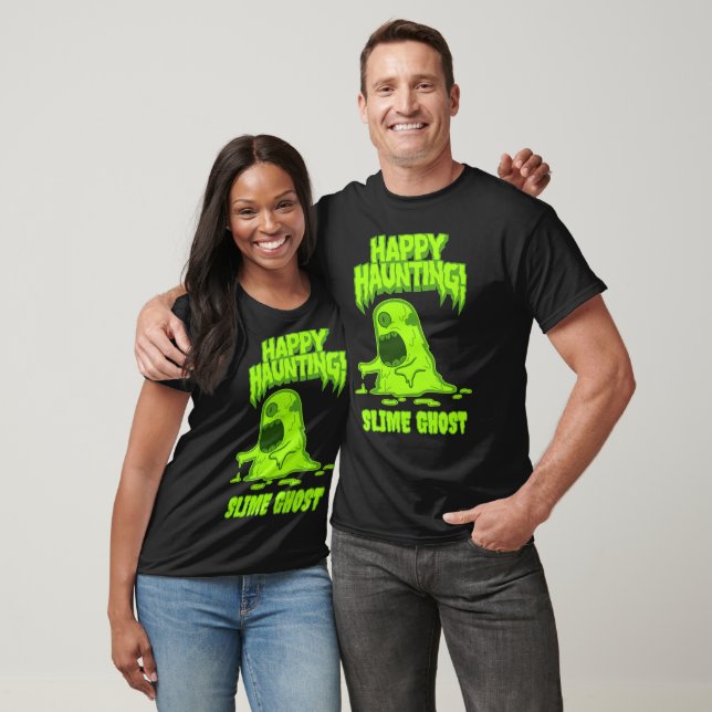 Halloween spöken återvänder till skräm t shirt (Unisex)