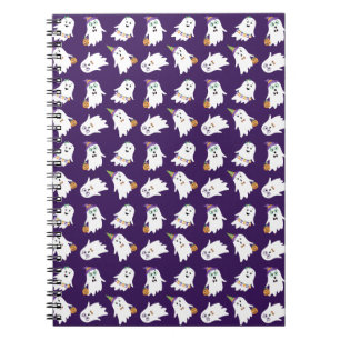 Halloween Spöken Bus eller godis Anteckningsbok