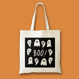 Halloween-spöken Bus eller godis Tygkasse