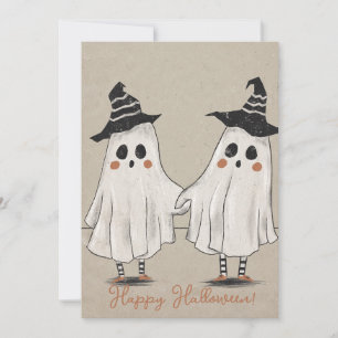 Halloween Spöken Firande-kort Inbjudningar