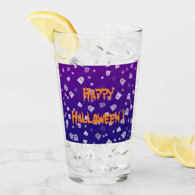 Halloween-spöken Glaskopp (Framsida Ice)